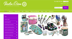 Desktop Screenshot of gardendivas.co.uk